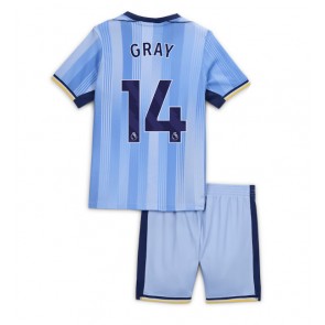 Tottenham Hotspur Archie Gray #14 Gostujuci Dres za Dječji 2024-25 Kratak Rukavima (+ kratke hlače)